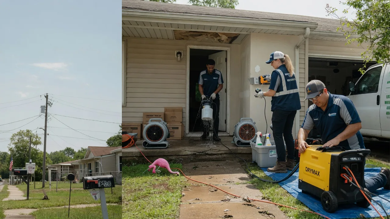 Storm Damage Water Removal in Pearl City, IL near me